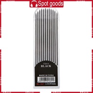 WIN 12Pcs 2 0 mm Mechanical Pencil Black 2B Lead Refills Draft Drawing Writing Craft