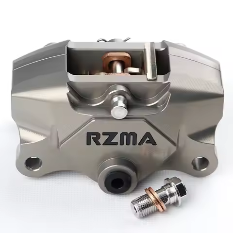RZMA M680T Industrial Hard Anodizing Motorcycle Brake Opposed-Piston Caliper/Crab-Style Caliper