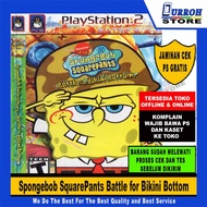 KASET GAME PS 2 Spongebob SquarePants Battle for Bikini Bottom