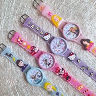 Cute 3D character girls watch