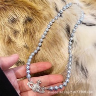 Pendant Factory Pearl Direct Sales V Blue Pearl Non-Fade Bracelet High-Quality Metal Craftsmanship S