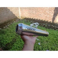 Arrow canister only inlet 51mm Arrow exhaust