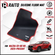 RAITO MAT Mazda CX-60 KH 2025 - Present Car Floor Mat Carpet Customised Car Mat Kereta Carpet