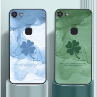 Vivo V7 / V7 Plus / V7+ 4-leaf clover, lucky maple leaf, cute, peaceful, beautiful and cheap case