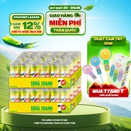 [SALE 25.6] Combo 2 Thùng 24 Lon Nước Uống Có Gaz 7UP Soda Chanh Không Calo (320ml/lon)