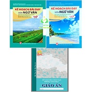 Sách - Combo 2 cuốn Kế hoạch bài dạy môn Ngữ văn lớp 7 (bộ Chân trời sáng tạo)+ Bán kèm sổ giáo án A