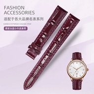 Suitable for Purple Watch Strap For Women Zuoweisa Titas Patek Philippe Omega Leather Watch Strap Br