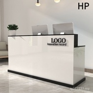 Front Desk Reception Desk Bar Desk Hotel Supermarket Clothing Store Simple Small Paint Office Cash R