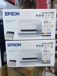 全新行貨長期現貨 Epson EcoTank L3356 輕巧連續供墨系統 (跟機已有原裝墨水,不需另購墨水)