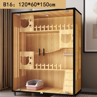 Customized Cat Villa Cat Cage Cat Cabinet Cat Cage Wooden Cat Villa Cat Litter Cat House Villa Cat H