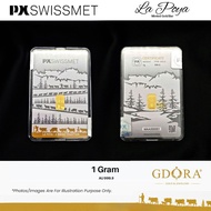 PX Gold Bar 1.00gram 999.9
