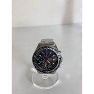 SEIKO Men's Watch Quartz Analog Stainless Steel BLK SLV 7T92-0CF0 Direct from Japan Secondhand