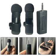 [low price]Wireless Lavalier Microph For iPh for Camera Live Streaming Mic 2.4G for Iphone