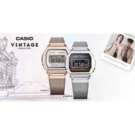 NEW CAS!O VINTAGE AQ230 UNISEX DIGITAL STAINLESS STEEL STRAP WATCHES
