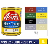 Davies Acreex Rubberized Floor Coating Paint 1 Liter