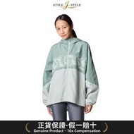 (日本平行進口)UNDER ARMOUR-Under Armour（Women's）网状衬黑编织打印全套式连帽衫6001384 348飞机恤