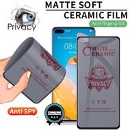 TEMPRED GLASS SPY MATTE CERAMIC VIVO Y18 4g Y28 5g Y38 5g Y91 Y93 Y95 Y81 Y83 Y71 Y19 Y12 Y15 Y17 V7