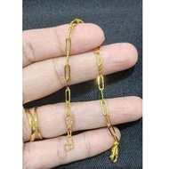 rantai tangan suasa 14k/14k gold filled bracelet