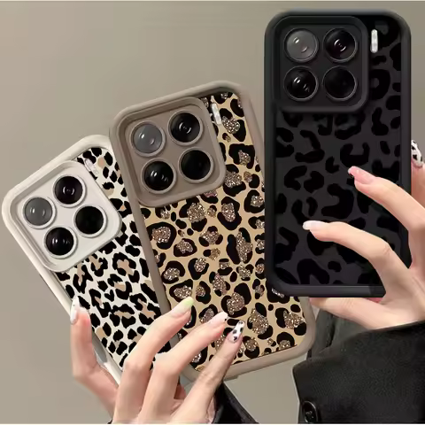 Retro Leopard Print Matte TPU Case for Huawei Honor X7D X9D X8C X6B X7B X8B X9B X9A X8A X7A X6A X8 4