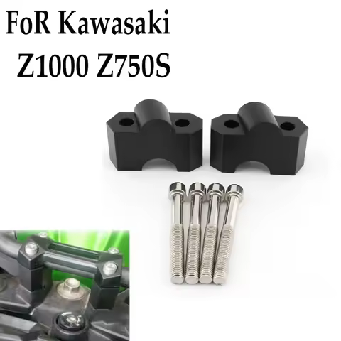 For KAWASAKI Z750 2004 2005 2006-2011 Z1000 2007 2008 2009 Z 750 1000 Motorcycle CNC Handlebar Riser