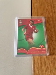 2022/23 Topps 利物浦隊盒 Liverpool Team Set 血統盒 Lineage 杜格利殊 Sir Kenny Dalglish 綠色 Green 特別版足球咭 01/50