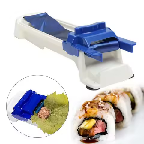 DIY Vegetable Meat Rolling Machine Kitchen Gadget Meat Rolling Tool Stuffed Grape Leaf Roller Portab