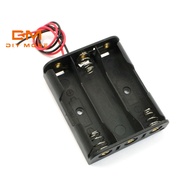 DIYMORE Battery Holder Plastic Battery Storage Case Box Hold For 3 x AA 4.5V with Wire Leads