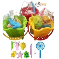 [CUTIETOYS] SNI CHILDREN'S FISHING TOY | FISHING BUCKET TOY SET | EDUCATIONAL FISHING TOY & SAND MOL
