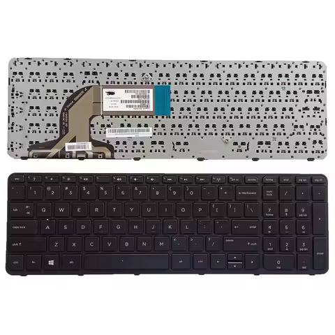 US Keyboard for Hp Pavilion 15-e 15-n 15-g 15-r 15-F 776778-001 250 G3 255 G3 256 G3 TPN-Q118 Q121 Q