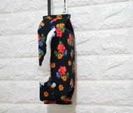 活動式掛鉤 可掛式 收納包  衛生紙盒  面紙盒 露營 車用 ~復古花