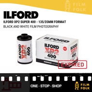 ILFORD XP2 - 135/35MM FORMAT B&W PHOTOGRAPHIC FILM - EXPIRED (EXP 5/2025)