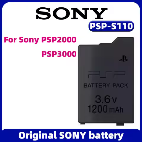 Original 1200mah Rechargeable Battery for Sony PSP2000 PSP3000 PSP 2000 3000 PSP-S110 PlayStation Po