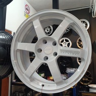 ( 4pcs ) RS TE37 SAGA FLOW FORMING THAILAND 🇹🇭 18x8JJ