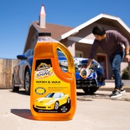 Ultra Shine Car Wash and Car Wax by Armor All, Cleaning Fluid for Cars, Trucks, Motorcycles, 64 Fl O