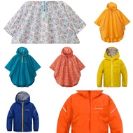 🐧mont-bell Trekking Rain Poncho Kid's 1128671 / 1128670 / 1128675, Print Trekking Rain Poncho Kid's 