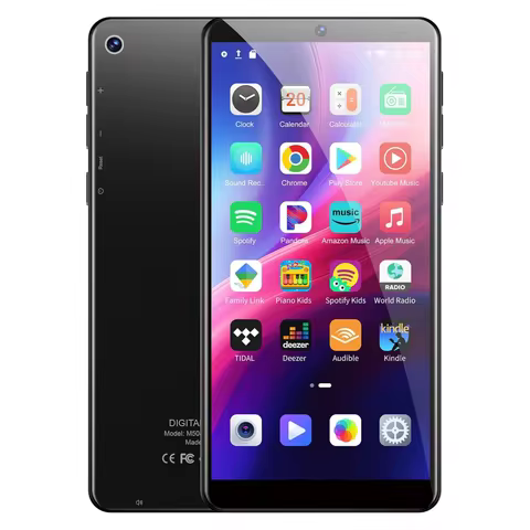 144GB (128GB+16GB) MP3/MP4 Player with Bluetooth and WiFi, Android 13.0 Bluetooth 5.0, 13PM Camera, 
