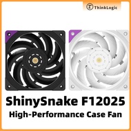 ShinySnake F12025 12cm Chassis Cooling Fan S-FDB Bearing Temperature Control Silent Non-Light Perfor