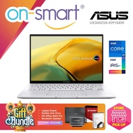 【FREE OFFICE PRO】ASUS ZenBook UX3402VA-KM168W | Intel Core i7-1360P | 16GB RAM 512GB SSD | 14" OLED Laptop | 2Y Warranty