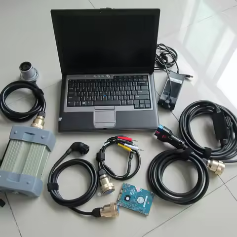 Mb Star c3 Diagnostic Tool Obd2 16Pin Cables Full Set Software Xp Ssd 120gb Pro Laptop d630 Ram 4g R