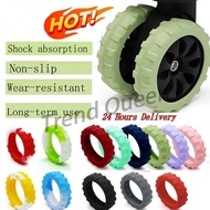 LT103【16 Colors Upgrade thicker】 8Pcs/set Luggage Wheel Protector Suitcase Wheels Ring Rubber Ring Protector Luggage Wheel Cover silicone protective cover Luggage Wheel Protection
