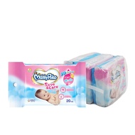 มามี่โพโค ผ้านุ่มชุ่มชื่น เซฟแอนด์แคร์ 80 แผ่น x 3 MAMYPOKO Wipes Save & Care 80 sheets x 3