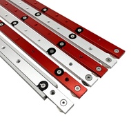 Woodworking T-track Slider Aluminum Alloy Limitable Miter Bar Rail Slider Table Saw Gauge Rod