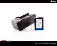 【台灣現貨】全新 Sony NP-FW50 專用充電器 /  A7R NEX-F3 A6300 NEX5 A6000
