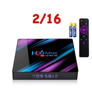 tv box android box H96 max กล่องแอนดรอยด์ Android 10 มี Bluetooth ฟรีถ่าน