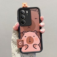 Phone Case Realme 14X 5G Realme C75x C75 C71 NFC Funny Doll Cute Colour Cartoon Casing Lens Protecti