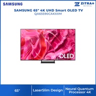 SAMSUNG 65" 4K UHD Smart OLED TV QA65S90CAKXXM | LaserSlim Design | Dolby Atmos | Smart Hub | SmartThings | HDR | HDMI