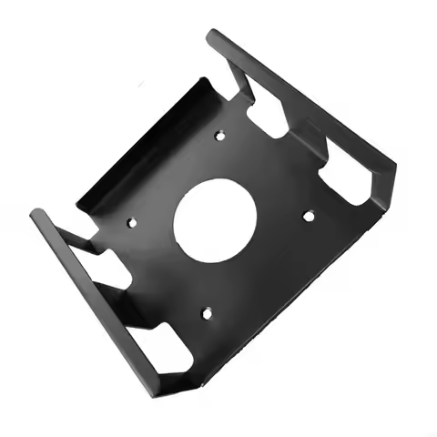 J6BC Space Efficient Under Desk CPU Holder for Mfour Carbon Steel Computer Mount