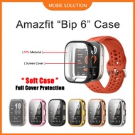 For Amazfit Bip6 Full Coverage TPU Protective Cover Soft Case , Amazfit Bip 6 Screen Protector Case