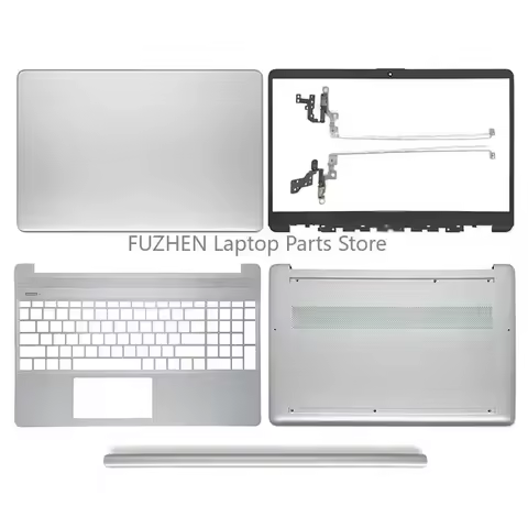 For HP 15-EF 15-ER 15-DY 15S-FQ 15S-FR 15S-EQ TPN-Q222 TPN-Q230 Laptop LCD Back Cover Bezel Hinges P