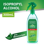 Green Cross Isopropyl Alcohol with Moisturizer 70 Solution (300 mL)